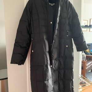 Larry Levine Ankle Length Winter Coat